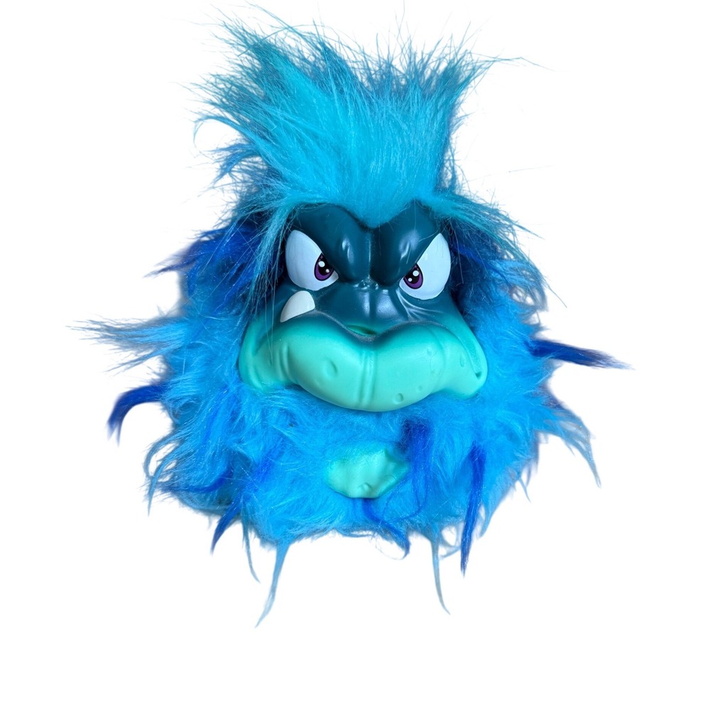Grumbles hydro in blue furry monster moves shakes funny